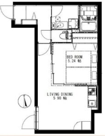 ブランシェ鷺ノ宮IIの物件間取画像